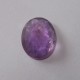 Medium Purple Oval Amethyst 2.60 cts cara cek liat seratnya