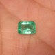 Batu Zamrud Rectangular 0.98 cts Neon Green Luster