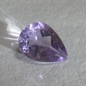 Pear Shape Medium Purple Amethyst 1.9cts