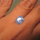 Natural Sapphire 4.97 carats dengan Kristal Menyala di dalam!