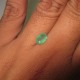 Natural Emerald 0.80 Carat untuk Cincin Pria dan Wanita