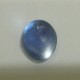 Midnight Blue Sapphire 3.57cts tampak dari bawah batu