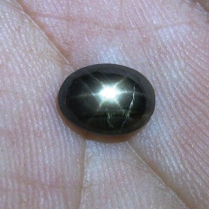 Natural Unheat Black Star Sapphire 1.45cts