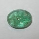 Natural Emerald 2.46 carat Foto bagian bawah batu mulia