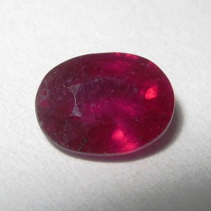 Natural Ruby Oval 1.66 carat