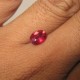 Batu Ruby Oval 1.59 carat untuk Cincin Lamaran