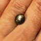 Natural Black Star Sapphire 4 carat untuk cincin vintage fashion