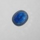 Foto Batu Royal Blue Sapphire 4.35 carat dari bawah