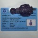 Hasil Cek Keaslian Natural Amethyst 136.39 carat