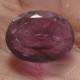 Batu Kecubung Oval 12.24 carat serat kristal bening