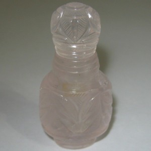 Botol Parfum Permata Rose Quartz 91 carat