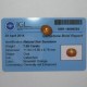 Gem ID Hasil Cek Keaslian Star Sunstone 7.68 carat
